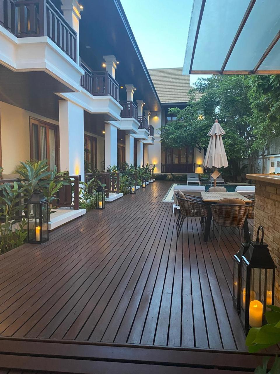 Athena Hotel Pakse Exterior foto