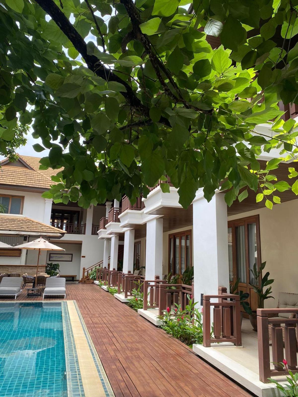 Athena Hotel Pakse Exterior foto