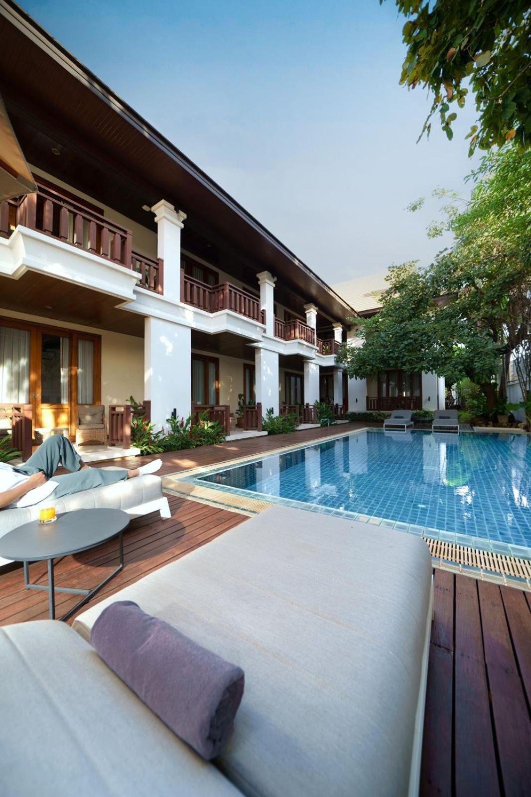 Athena Hotel Pakse Exterior foto
